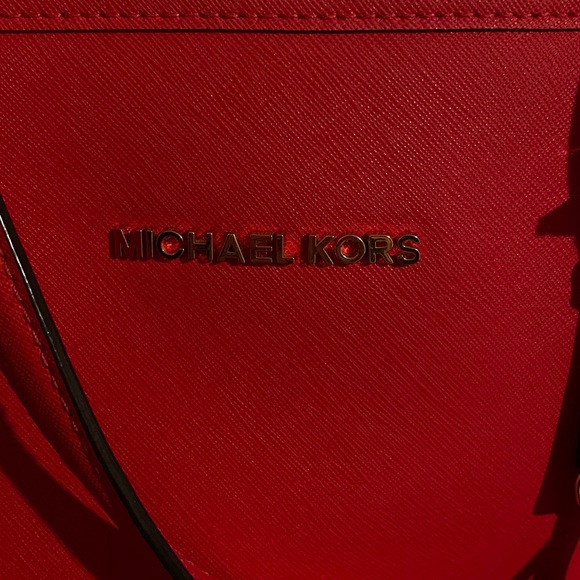 MICHAEL Micheal Kors Jet Set Leather Tote Bag - Picture 7 of 7